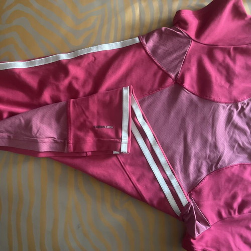 Adidas Climacool women's sports shirt, size S, fuchsia