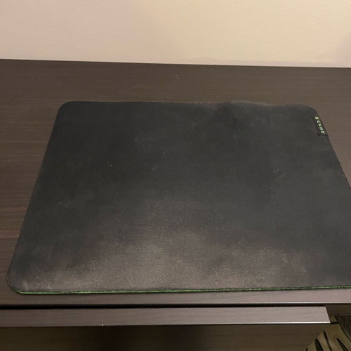 Razer mousepad set with 2 USB mice Lenovo and Microsoft, Sony headphones used