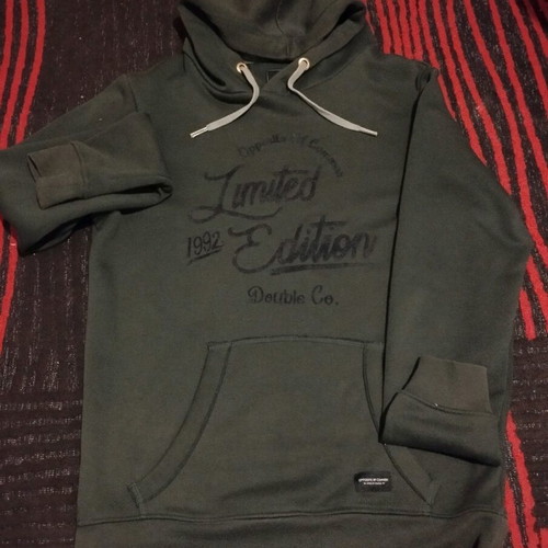 Double vintage sweatshirt like new, warm, size M/L