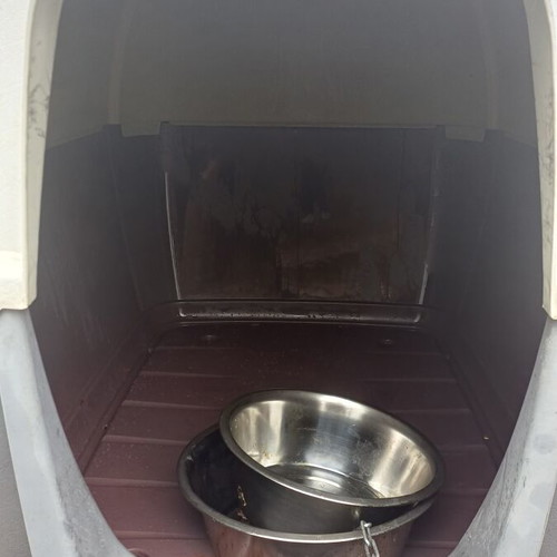 Dog igloo cage 100x70cm like new