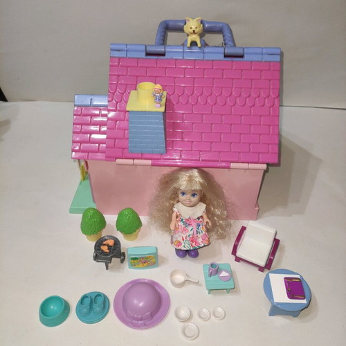 Polly Pocket Lucy Locket Dream Cottage Bluebird 1994 like new