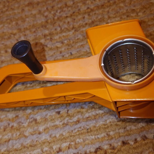 Mouli Grater vintage manual kitchen tool like new
