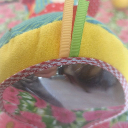 Interactive early learning toy for baby sensory development