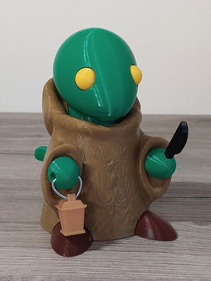 Final Fantasy Tonberry Guardian 3D printed figure, 11 cm, new