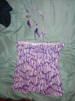 Strapless blouse new, one size