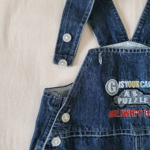 Denim sundress + t-shirt as a gift