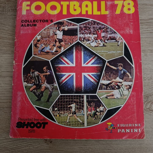 Panini album football 78 used