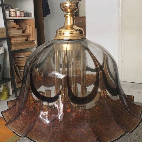 Murano vintage lamp used in excellent condition