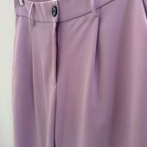 Answear Lab pants like new, straight cut, pink-lilac, size L