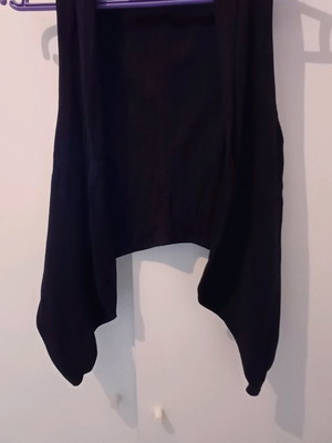 Stradivarius vest unused, medium size, black