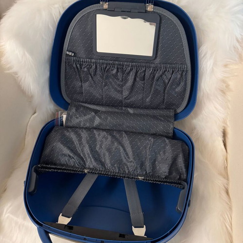 Toiletry bag travel case new blue