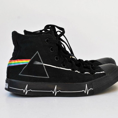 Converse Chuck Taylor All Star Pink Floyd 2008 high tops used, size 38