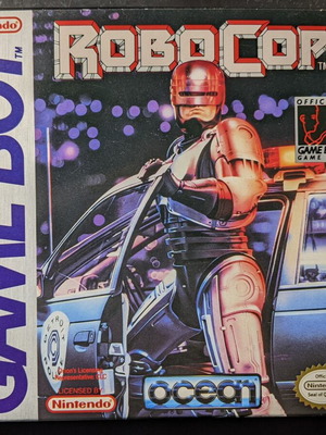 RoboCop Game Boy like new, complete, American edition
