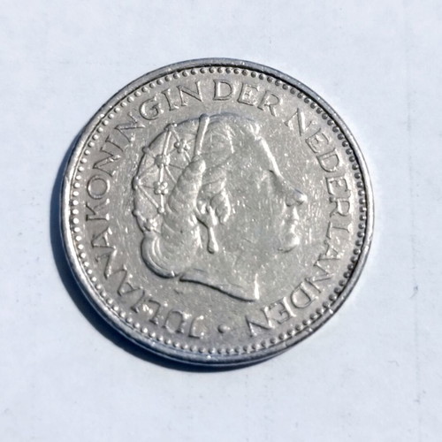 Netherlands 1 Gulden Coin 1976 used - Juliana