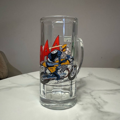 Collectible beer glass 0.3l used