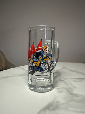 Collectible beer glass 0.3l used