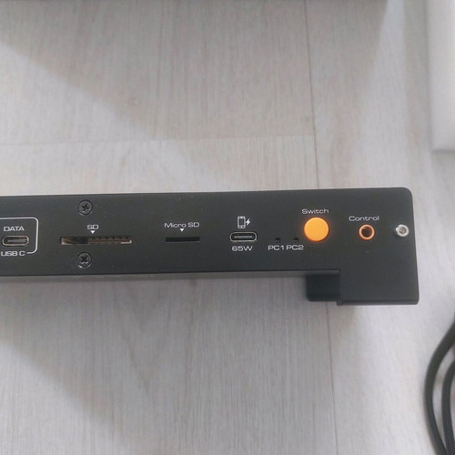 Professional Hybrid KVM Docking Station CMSTEDCD SW532 new, 3x4K@60Hz, 100W PD