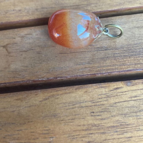 Necklace with stone used, very good condition