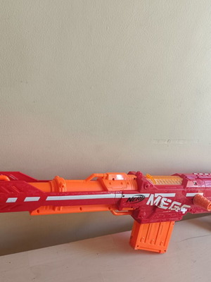 Nerf Mega blaster used, missing bipod and darts
