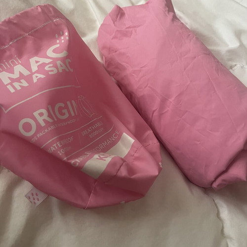Mac In A Sac Waterproof Kids Jacket new, pink, sizes 146-158 cm