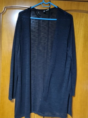 Women's thin knit cardigan H&M size Large like new, black