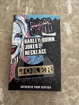 Harley Quinn Joker Necklace, The Noble Collection, Suicide Squad