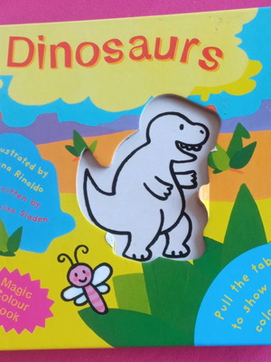 Dinosaurs play book used