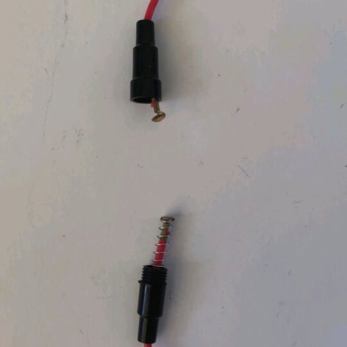 Cable fuse holder 3 pieces, black screw 22AWG, 5X20mm for glass fuses Pili-Paradis