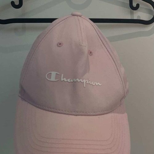 Champion hat pink like new, adjustable