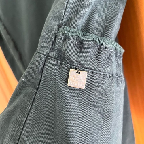 Manila Grace jacket olive like new, size M