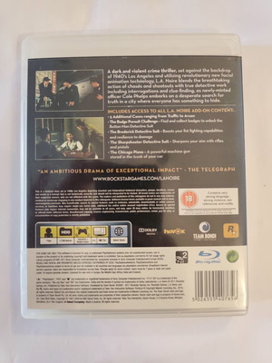 L.A. Noire Complete Edition PS3 like new