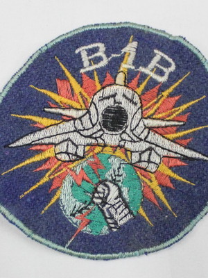American old sewn NASA patch (B-1B) used