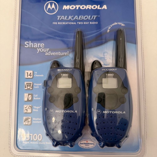 Walkie talk Motorola Talkabout T5100 new
