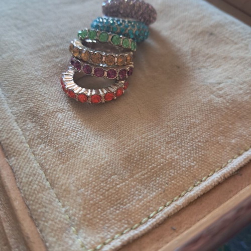 Earrings for upper ear, set of all pieces in photo