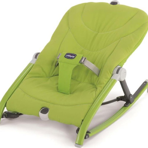 Chicco Pocket Relax baby bouncer lime green like new