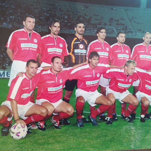 Olympiacos large authentic photo like new