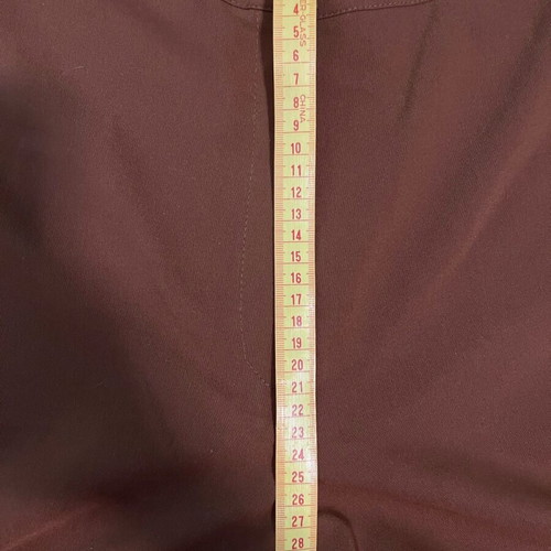 Brown fabric pants like new, lightweight for autumn and spring