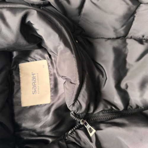 Sarah Lawrence down jacket used, black, size S