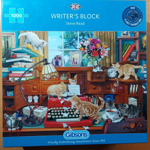 Gibsons Writer's Block 1000-piece puzzle