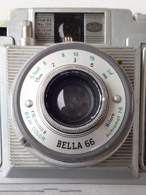 Bilora Bella 66 used collectible 120 film camera 6x6 cm