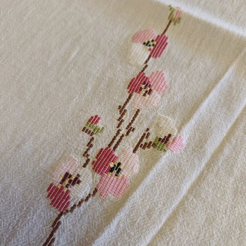 Linen curtains like new, handmade, 200x240 cm each
