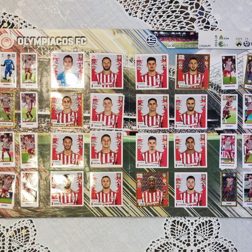 FIFA 365 2019 Panini sticker album used with missing stickers