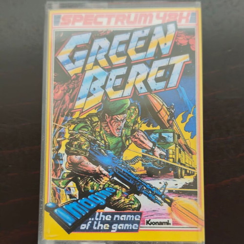 ZX Spectrum Green Beret game like new, action