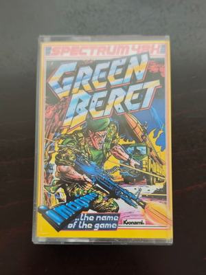 ZX Spectrum Green Beret game like new, action