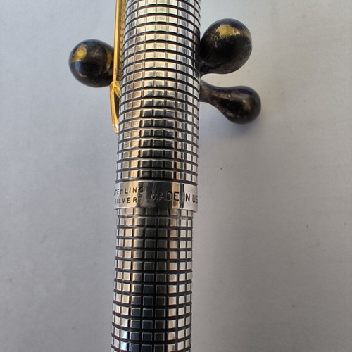 Parker 75 sterling silver pen and pencil set