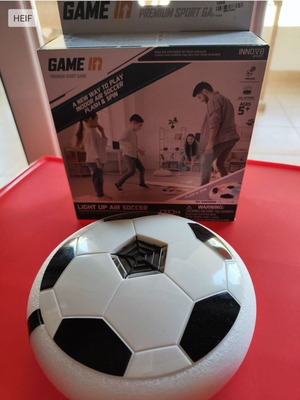 Game In Light Up Air Soccer by Innov8 Sports