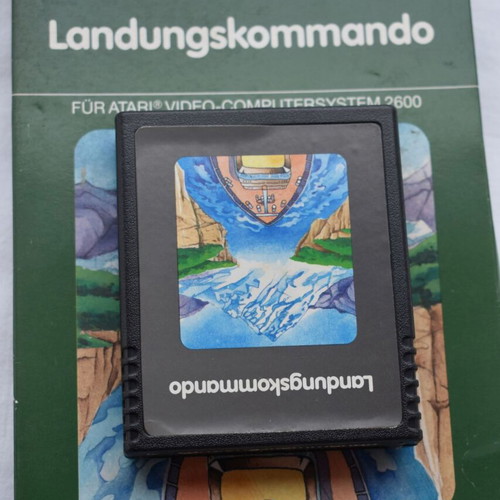 Landungskommando Atari 2600 game used, arcade tank