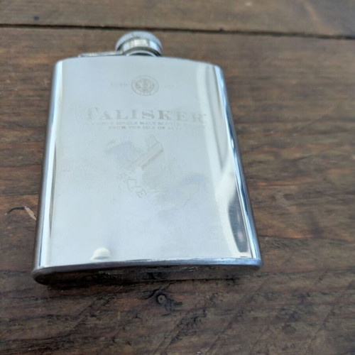 Whisky hip flasks very good condition