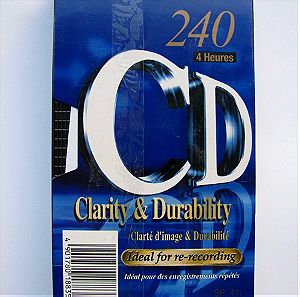 SONY CD 240 Clarity & Durability VHS Video Kassette SEALED NEU 10 ΤΕΜΑΧΙΑ ΣΦΡΑΓΙΣΜΕΝΕΣ 35 €