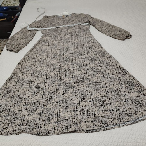 Dress Shein new, beige and black, size XL